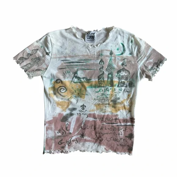 Cop Copine Graphic Mesh Tee - Picture 4 of 8